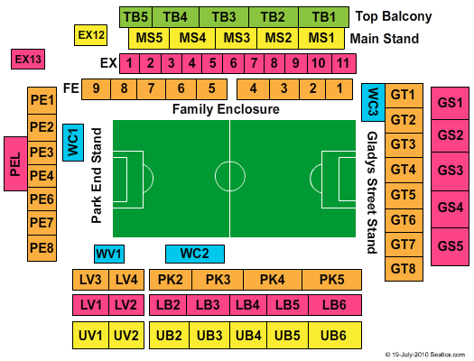 Everton vs. Liverpool FC Tickets 2010-10-17 Liverpool, LV, Goodison Park